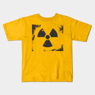 Nuclear Radiation Hazard Symbol Kids T-Shirt